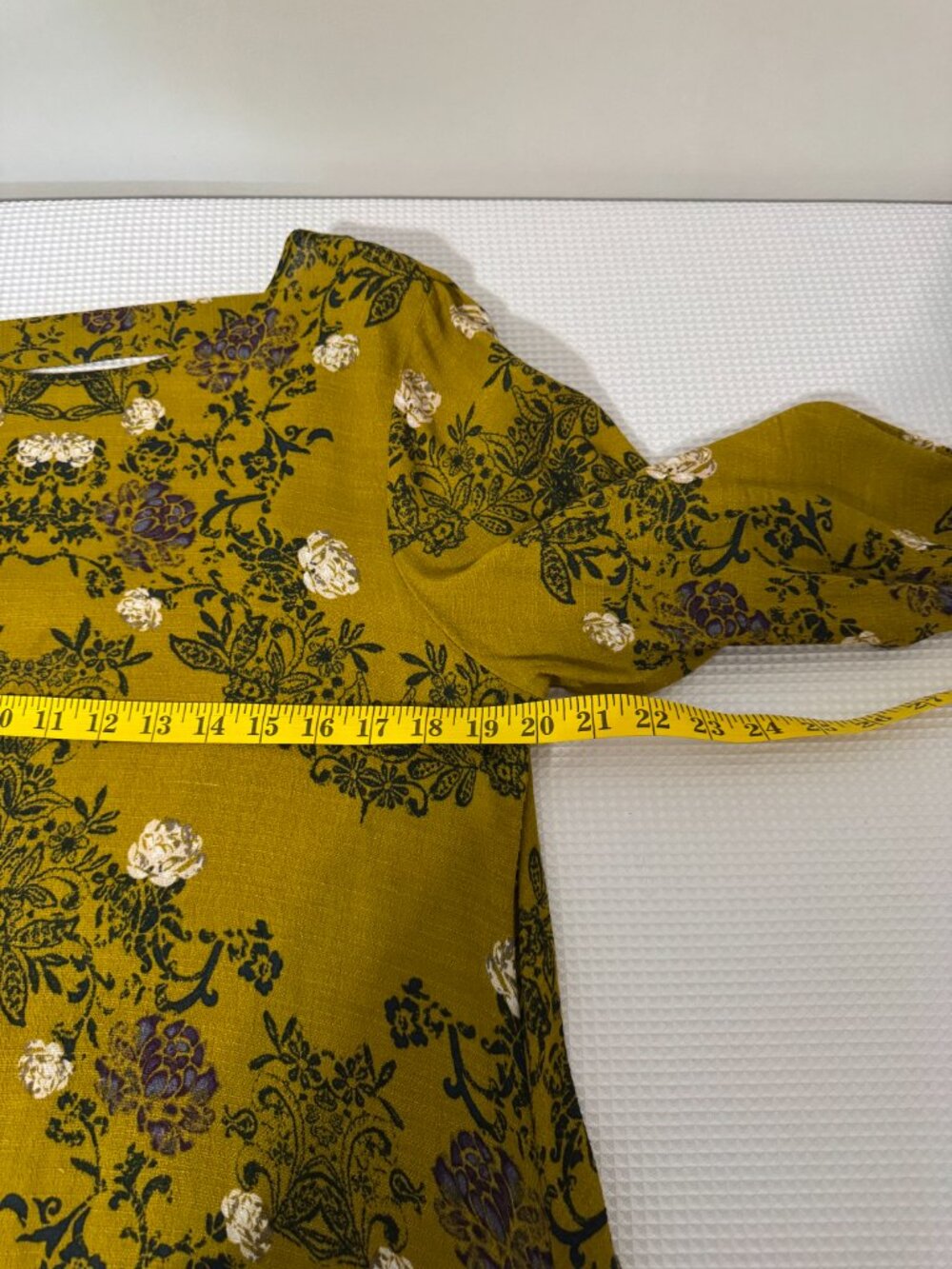 FREE PEOPLE Smooth Talker Floral Print Open Back Tunic Dress - Picture 8 of 9